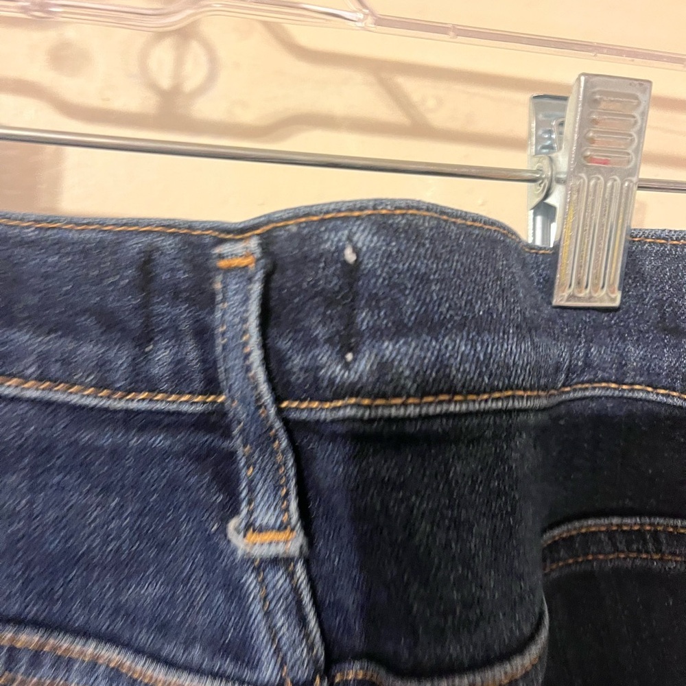 Agolde Dark Blue High-Rise Skinny Jeans - Picture 10 of 10